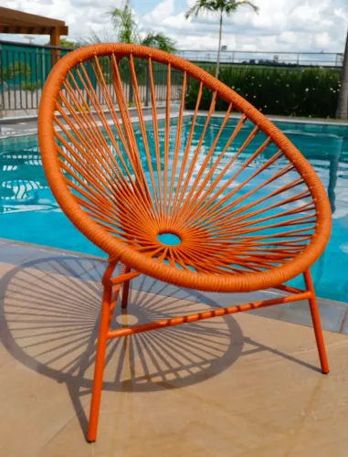 POLTRONA ACAPULCO PARA PISCINA- TERRACOTA