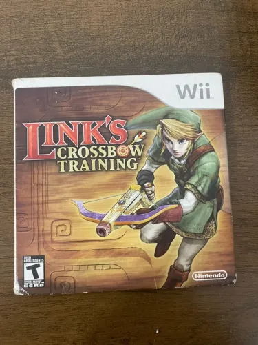 Links Crossbow Training + Arma - Nintendo Wii Usado Mídia Física