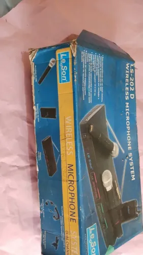Wireless  Microfone Ls-202 D 