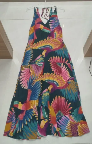 Vestido longo Farm Rio