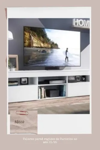 Promoção Rack Branco 65'' - 29/01