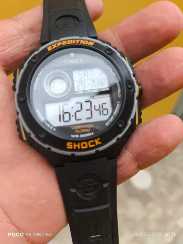 Relógio Timex Expedition Shock masculino 