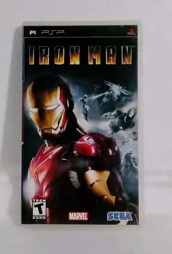 Jogo de psp iron man