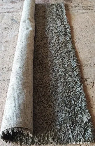 Tapete Peludo 3m x 3m na cor Fendi