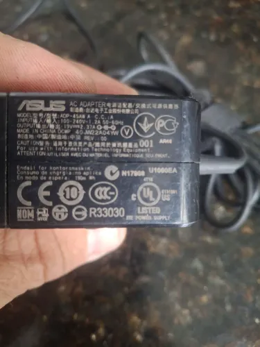 Carregador fonte notebook Asus 19v