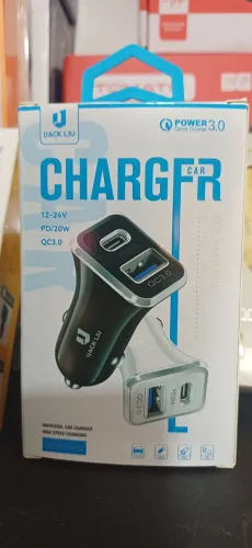 Carregador Veicular Jack Liu QC3.0 PD20W