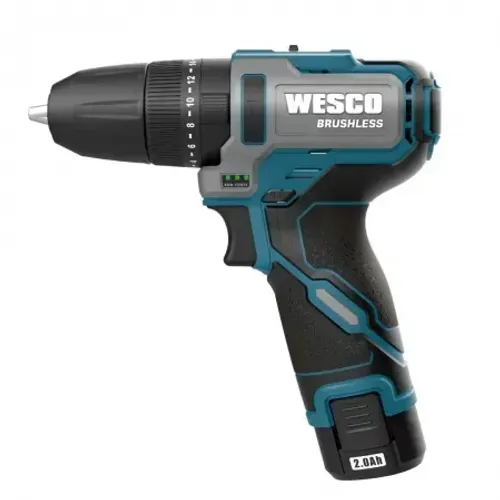 Parafusadeira Wesco de Impacto 12v Motor Brushless