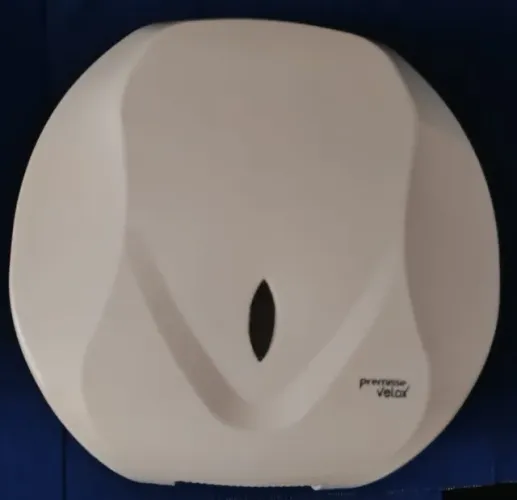 Dispenser para Papel Higiênico Rolo Plástico Branco Velox Premisse