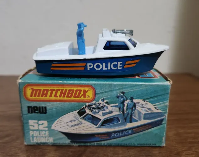 Lancha Policial Matchbox Lesney 1976