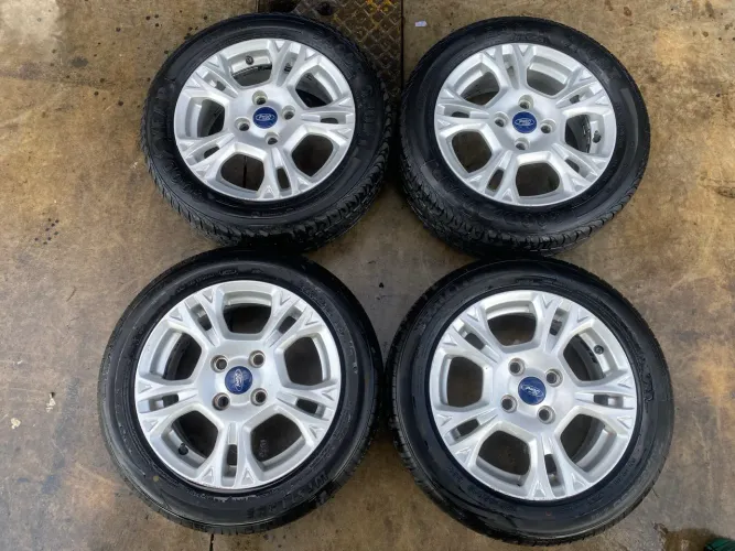 Rodas aro 15 Ford 4/108 + pneus bons