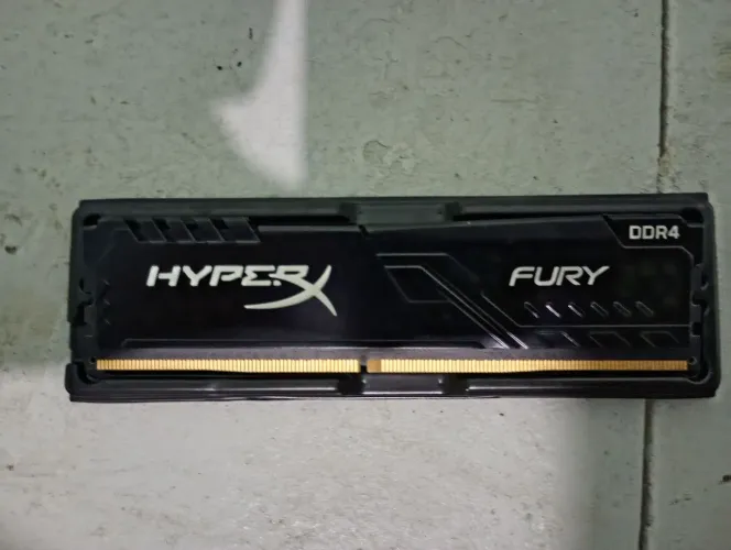 Memória Ram Hyper X Fury DDR4 4GB RAM 2666Mhz