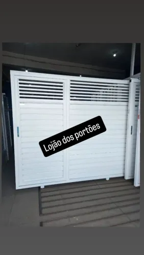 Portão de garagem 2,60 x 2,10 NOVO