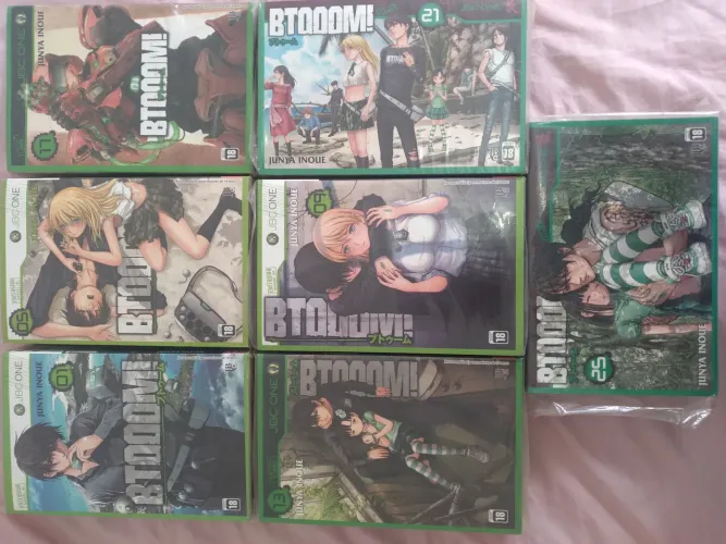 Mangás BTOOOM! Coleção completa