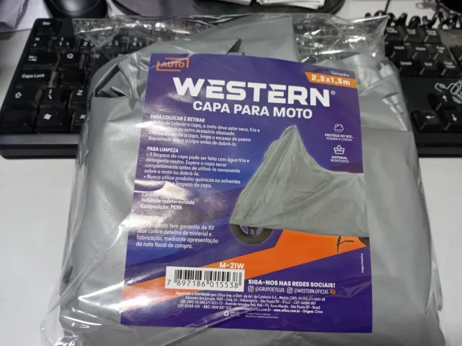 Capara peotetora para moto Western CZ 2,3x1,3 PVEA