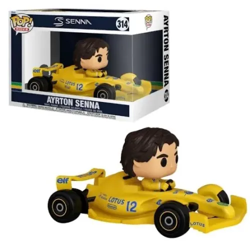Funko Pop Ayrton Senna Lotus 12