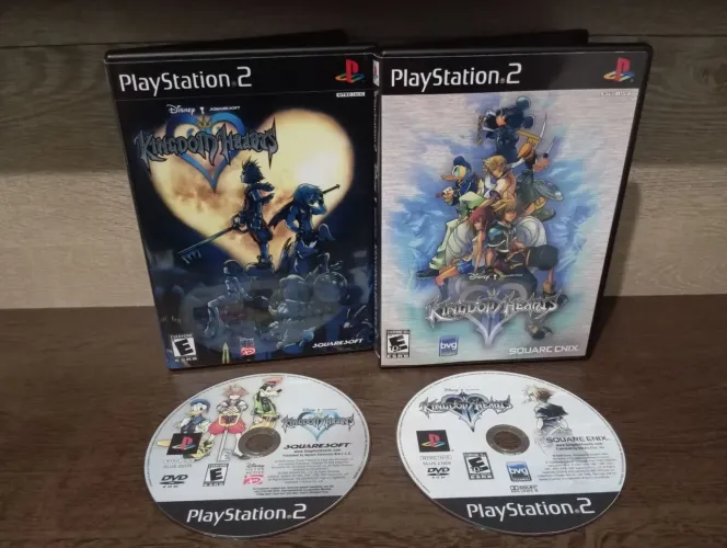 Coleção Kingdom Hearts PS2 (REPRÔ)