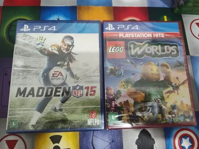 Lote jogos lacrados PS4
