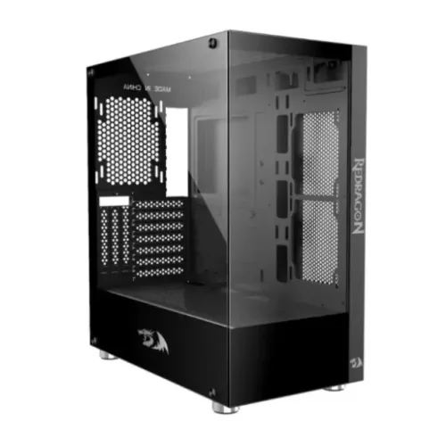 Gabinete Gamer Redragon Reflect Black *Sem Fan Led* - ATX, Micro-ATX e Mini-ITX - WZetta