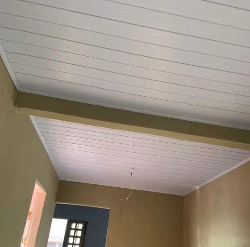 Forro PVC já instalado, manutenções e divisórias.