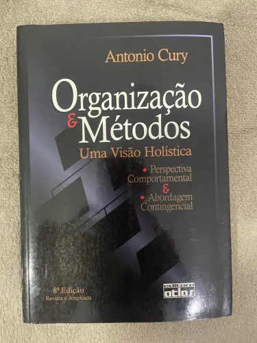 Livro Administração Organização e Métodos 