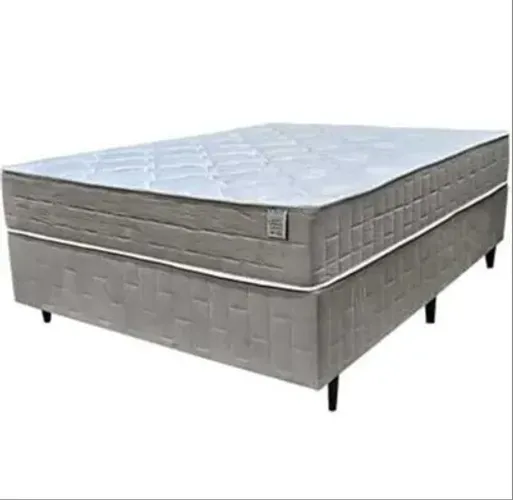 Cama Box Casal Scalibur Molas Ensacadas 1,38X0,24X1,88 Topazio Fazemos entrega Novo