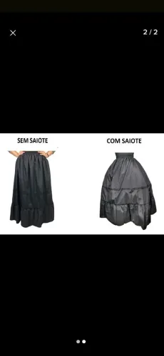 Saiote para vestido de festa