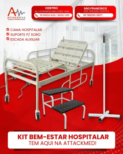 Kit bem estar hospitalar 