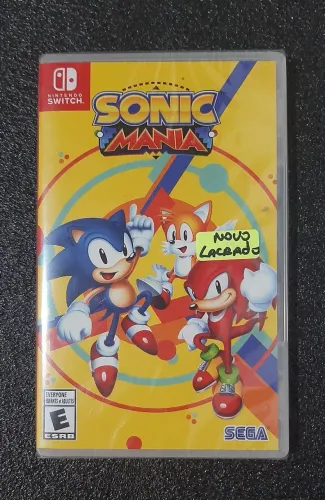 Sonic Mania - Nintendo Switch - lacrado !!!