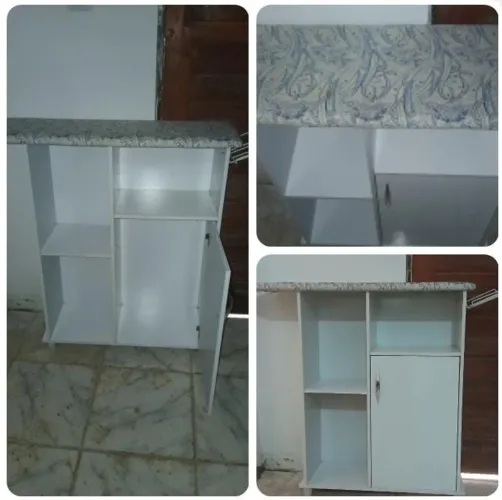 Móvel Organizador com Tábua de Passar roupa
