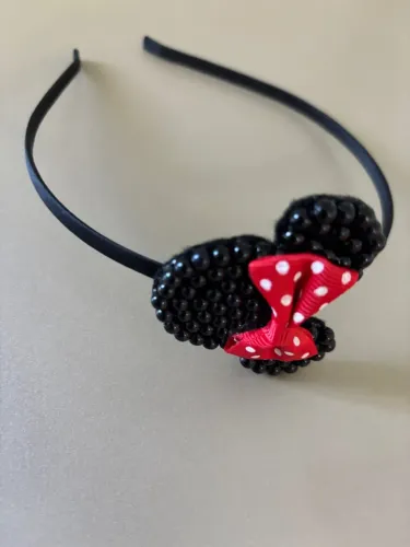 Kit de tiaras e laço 