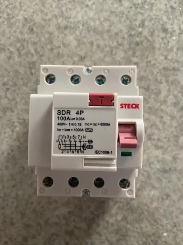 Disjuntor DR Steck 100A