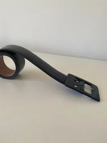 CINTO VERNIZ MARINHO DA BAZZAR FASCHION