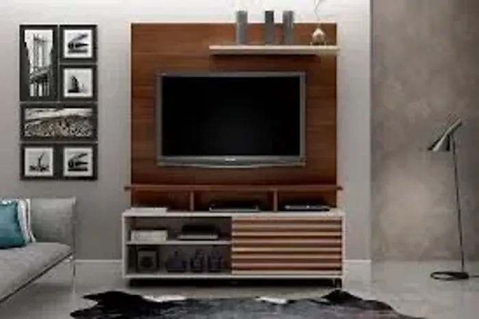 Home Para Tv até 60 Polegadas Nova Off White 