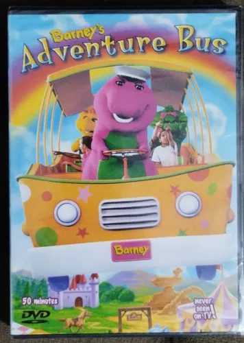 Barney's Adventure Bus - DVD 1997 Novo ,lacrado