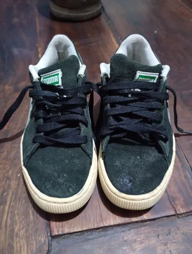 Tênis Puma Suede 35 preto