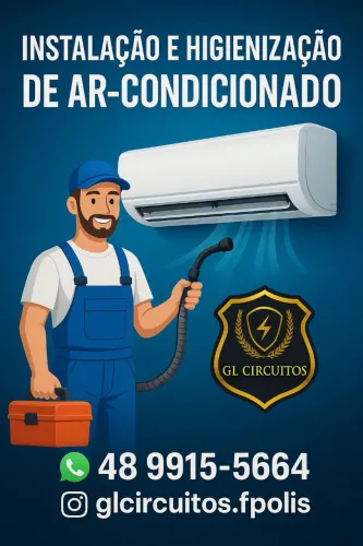 Instalação e higienização de ar condicionado 