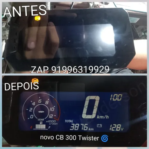 Consertos de painel digital d motos