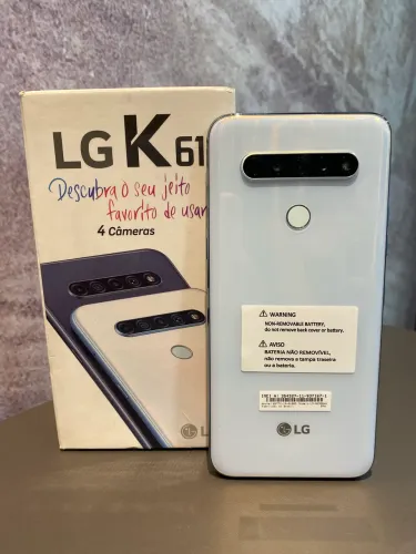 LG k61 BRANCO 128GB 4 RAM 
