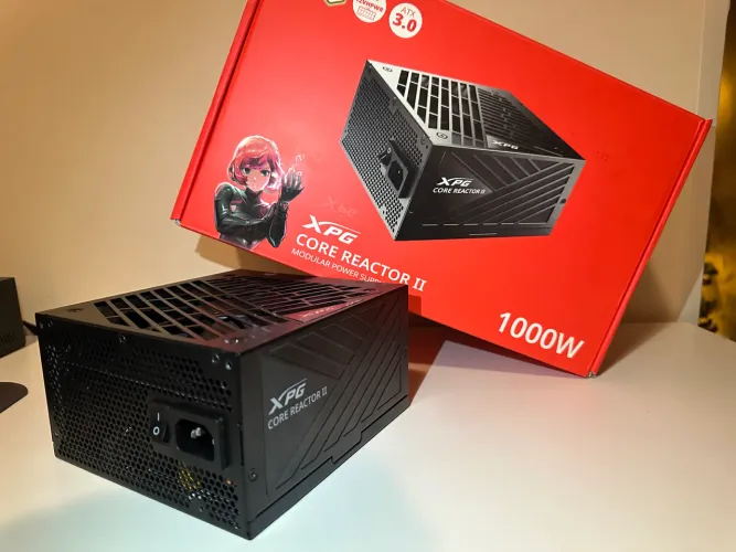 Fonte XPG Core Reactor II 1000W Gold - ATX 3.0 - Na Caixa c/ Garantia (Nova!)