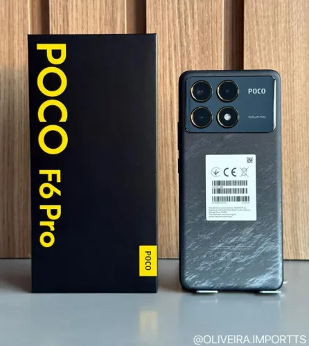 POCO F6 PRO 512/12GB - PROMOÇÃO 