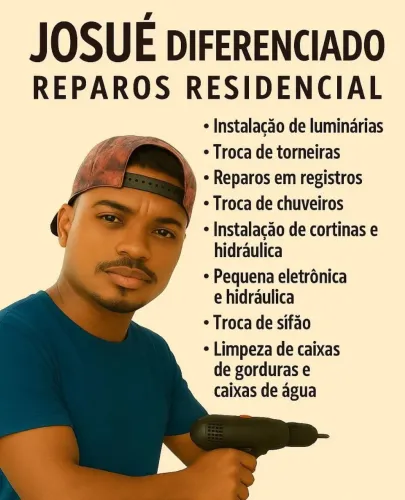 Reparos residencial + em geral, elétrica, hidráulica,chaveiro etc 24H