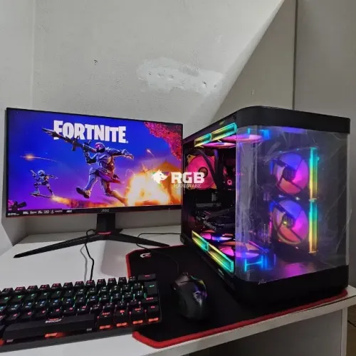 PC GAMER Ryzen 7 5700X + RTX 4060 Ti 8GB + RAM 32GB + SSD M.2 NVMe 1TB