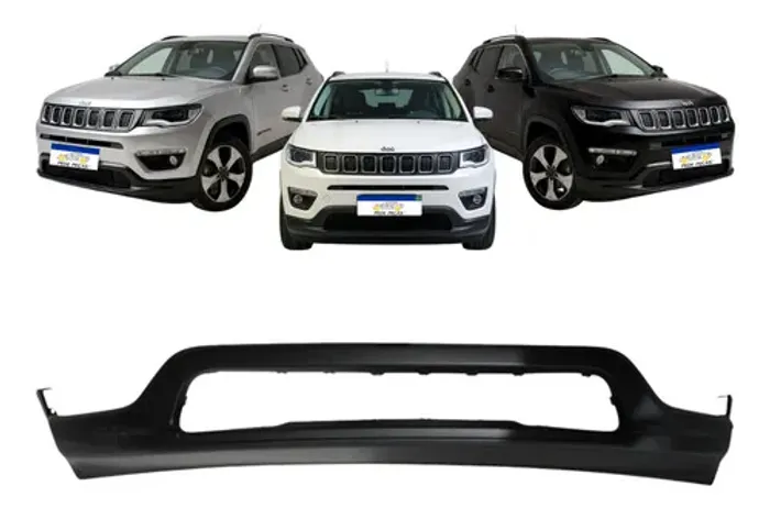 Spoiler Parachoque Dianteiro Jeep Compass 2017 2018 A 2021