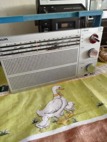 Rádio Philips 331 3 Bandas - Vintage