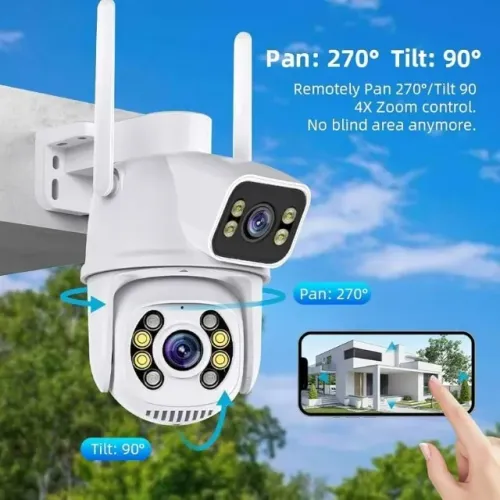 CAMERA DUPLA LENTE WIRELESS FULL HD