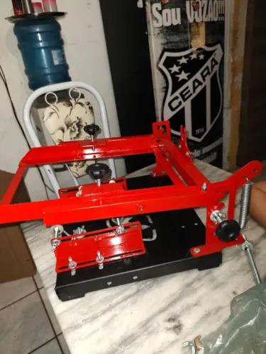 Prensa serigráfica para estampar copos 