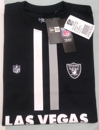 Camiseta Original New Era NFL Las Vegas Raiders Core - Tamanho M