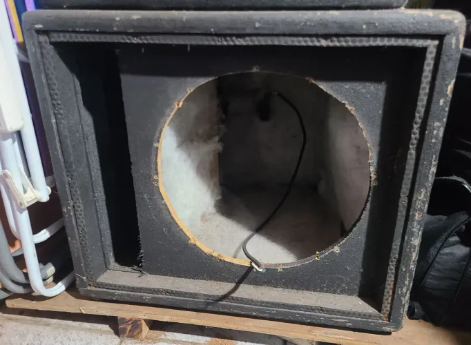 Caixa de grave para woffer de 15 