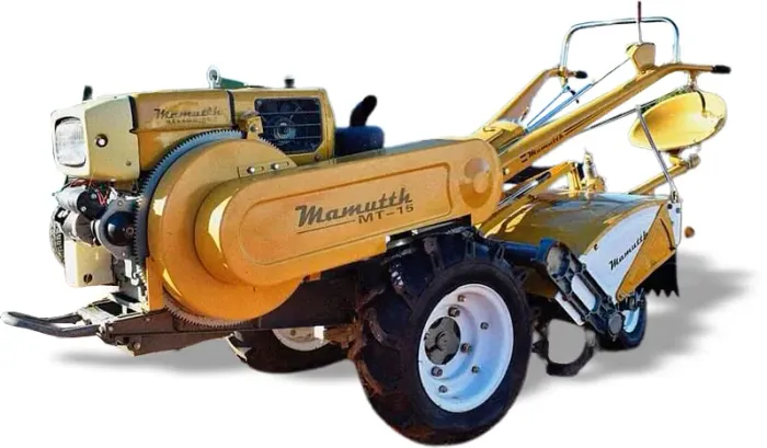 Micro trator com enxada rotativa
