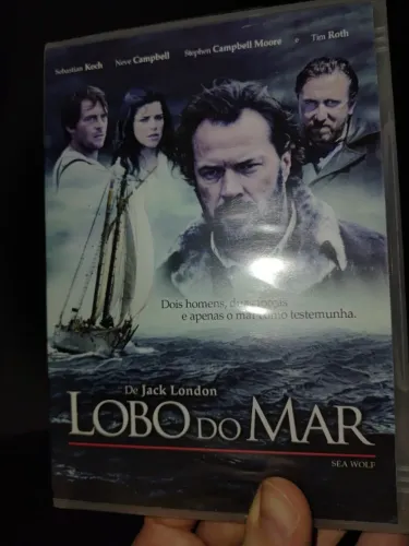 Dvd o lobo do mar (lacrado)